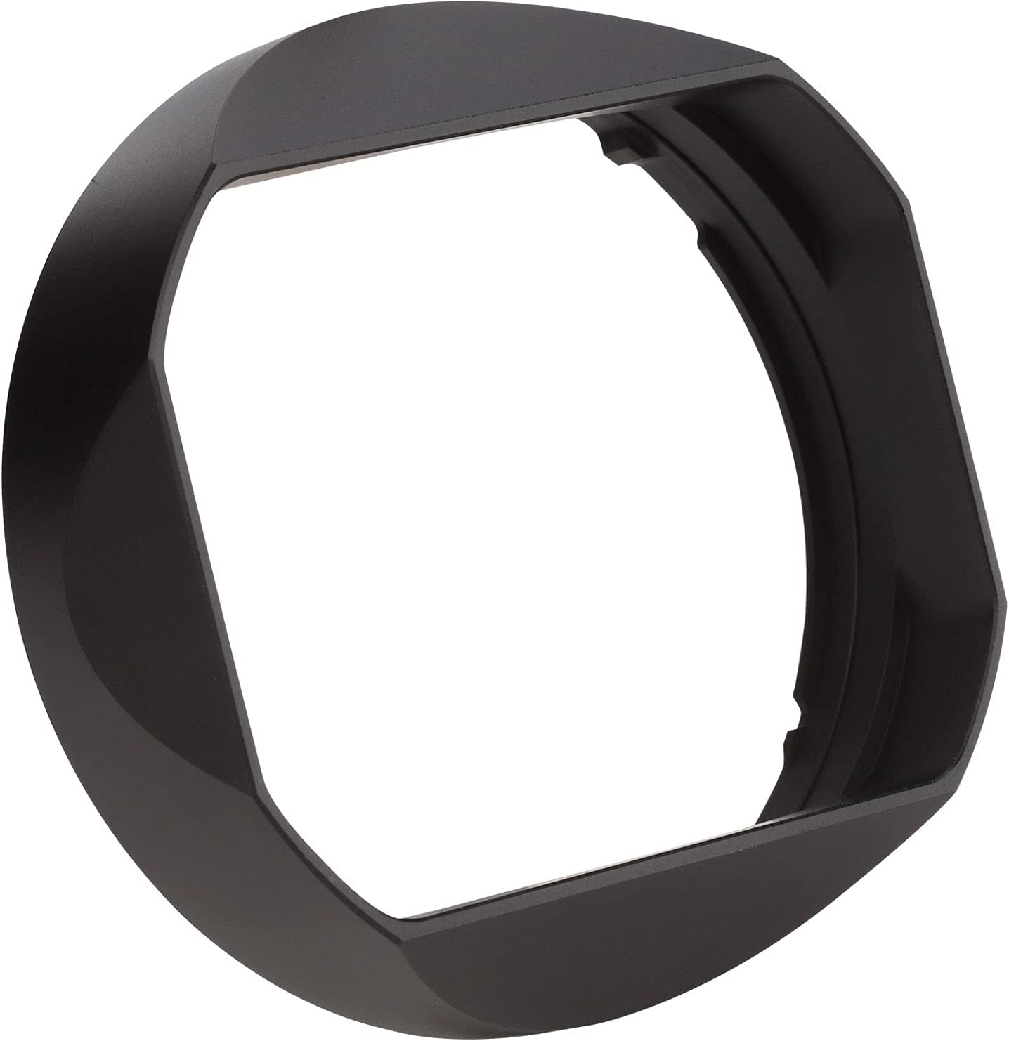 Haoge LH-X18N Bayonet Square Metal Lens Hood for Fujifilm Fuji XF 16-80mm F4 R OIS WR, Fujinon XF16-80mmF4 Lens Shade with Metal Cap