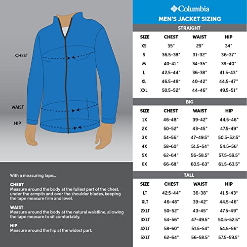 Columbia Men's Aldercrest Down Parka, Black, Large