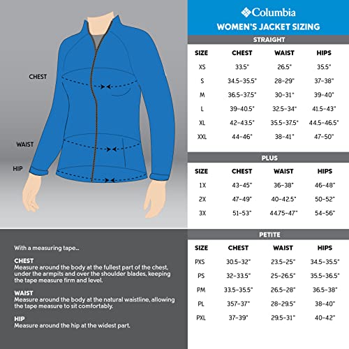 Columbia Women's Drop Ridge Interchange Jacket, Black, Large