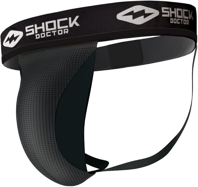 Shock Doctor Athletic Supporter Jockstrap, For Sports Support, Football, Baseball, Lacrosse & More, Mens