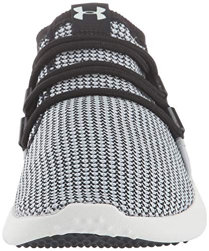 Under Armour Women's RailFit TXT Sneaker, Black/Elemental, 10