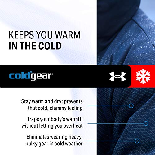 Under Armour Men's ColdGear Compression Leggings, Black (001)/Charcoal, Medium