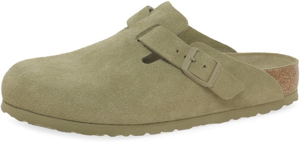 Birkenstock Women's Closed, Faded Khaki, 7