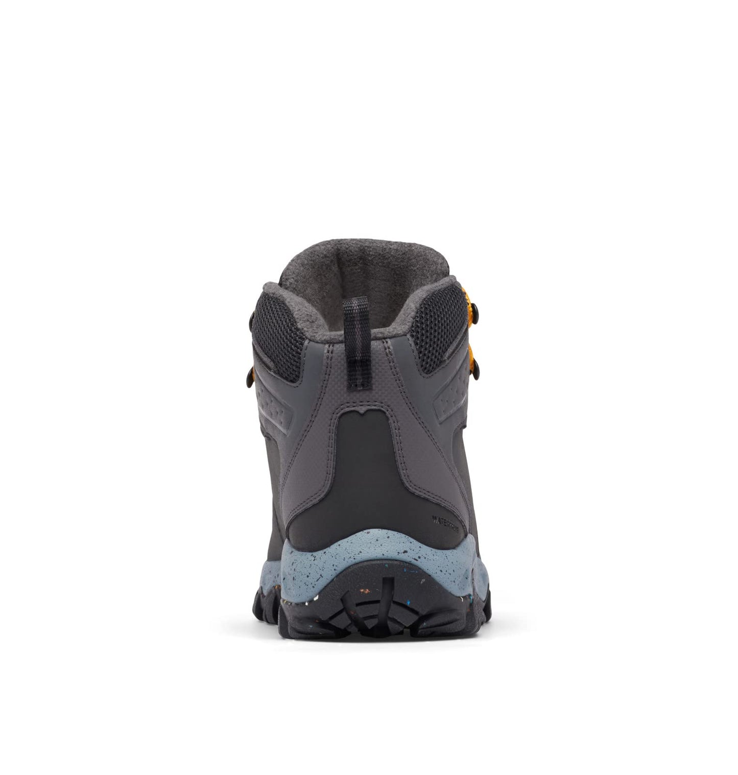 Columbia Men's Newton Ridge Waterproof Omni-Heat II, Dark Grey/Raw Honey, 10.5