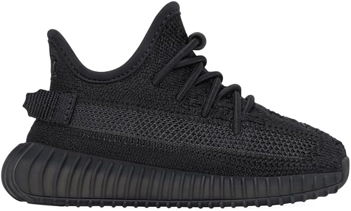 adidas Infant Boys Yeezy Boost 350 V2 Slip On Sneakers Shoes Casual - Black