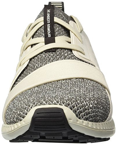 Under Armour Women's Threadborne Shift Heathered Sneaker, Mink Gray (102)/Stone, 9.5