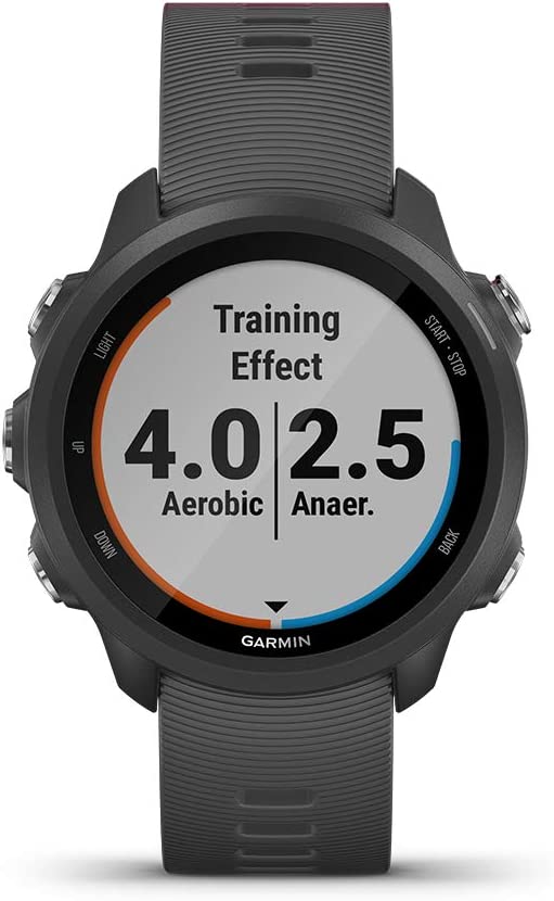 Garmin 010-02120-20 Forerunner 245 Music, GPS Running Smartwatch with Music and Advanced Dynamics, Black