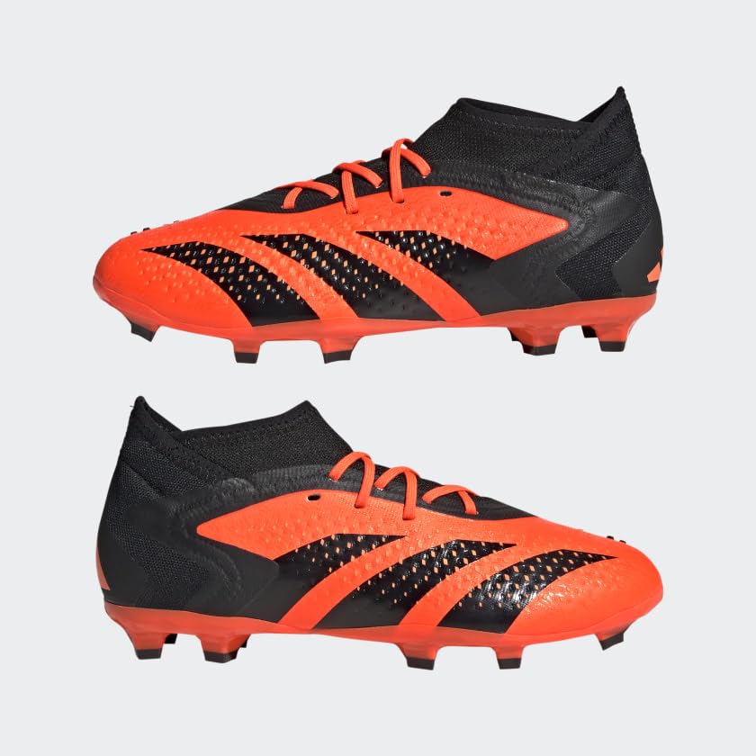 adidas Predator Accuracy.1 Firm Ground Soccer Cleats Kids', Orange, Size 4.5