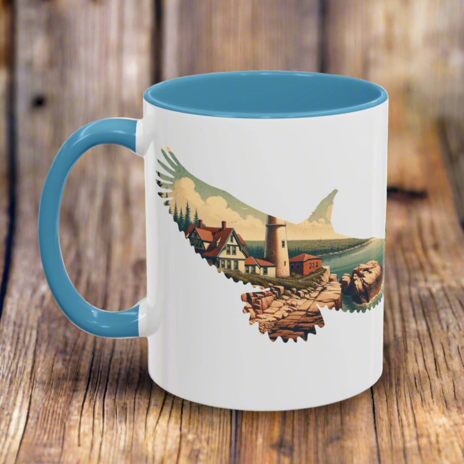 Acadia National Park Colored Coffee Mug 11oz 15oz Maine Cup