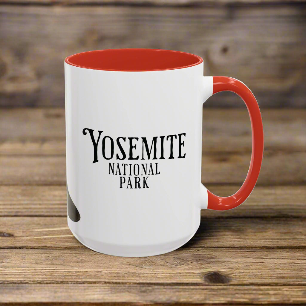 Yosemite National Park Colored Mug