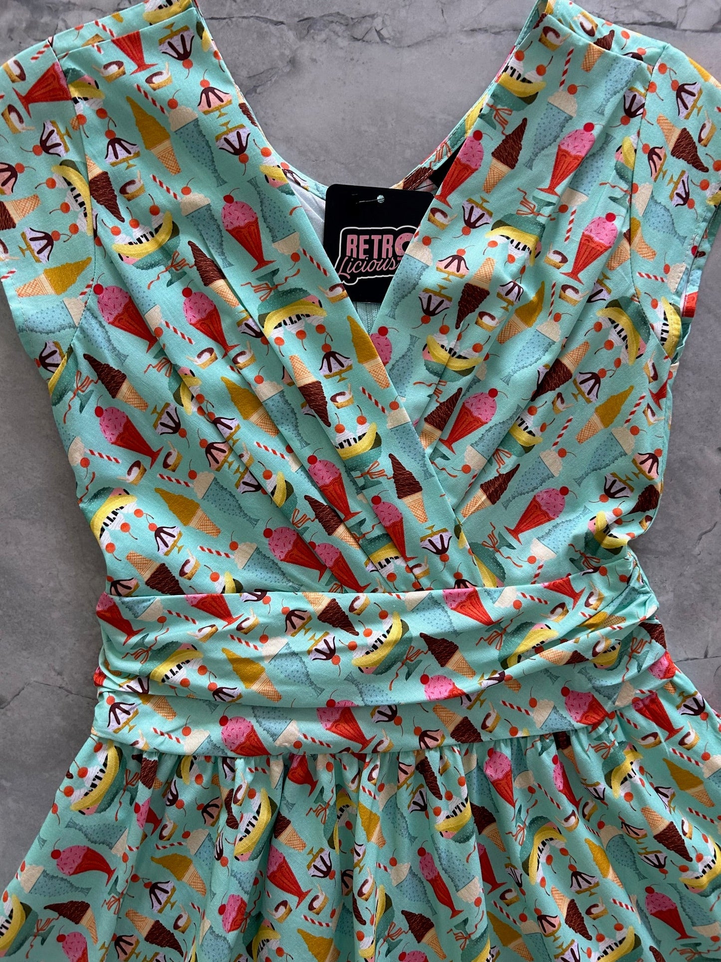 Ice Cream Greta Dress - XL only
