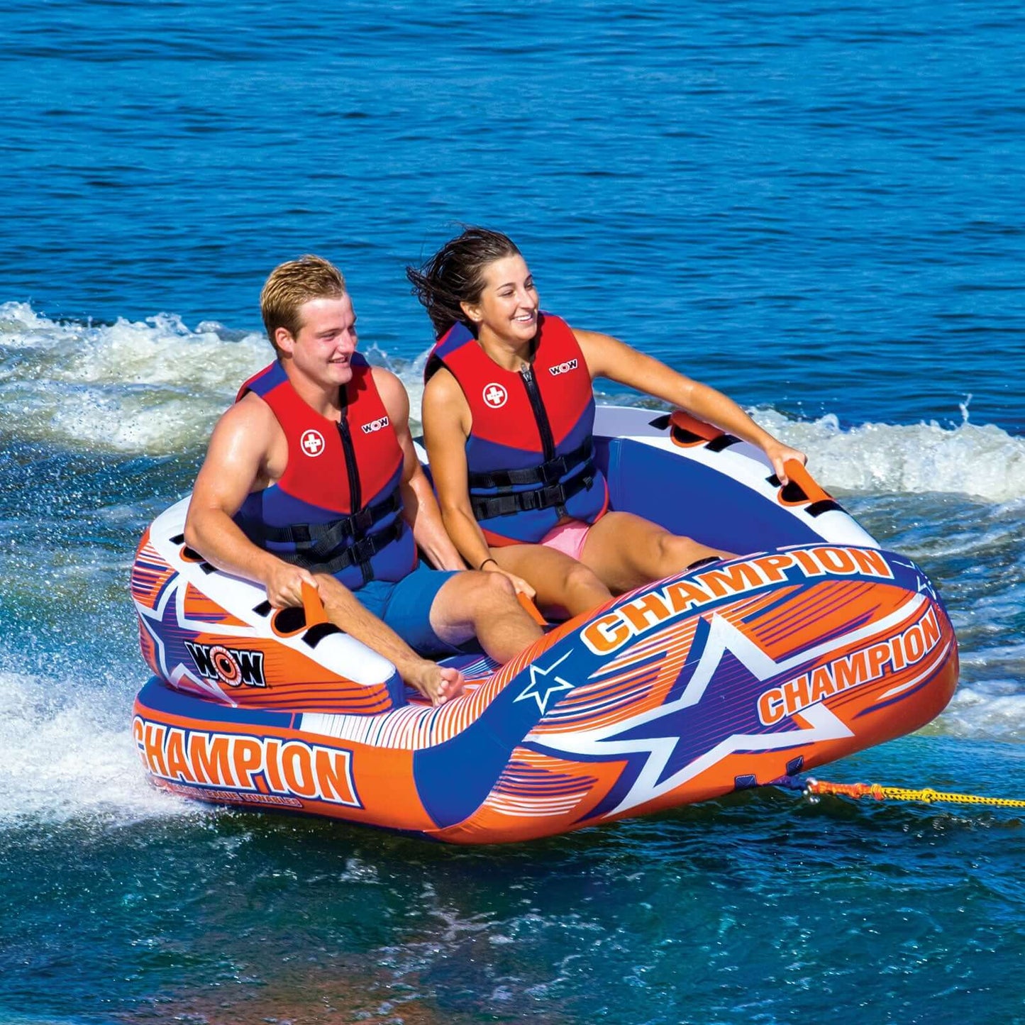 WOW Sports Champion 2-Person Towable (21-1000)