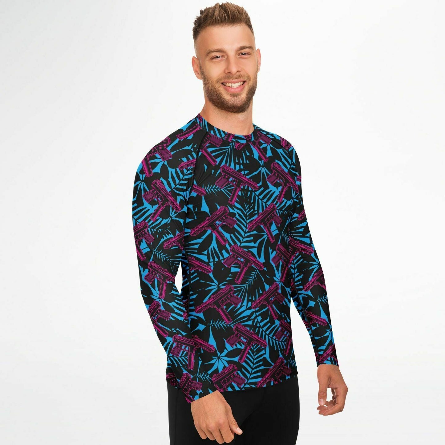 Rad Palm 9 Lives 2 Rash Guard
