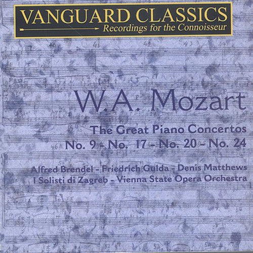 Mozart / Brendel / Matthews / Gulda - Great Piano Concertos - Music CD