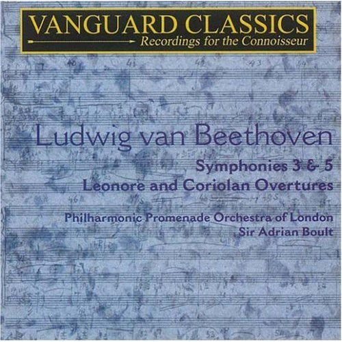Beethoven / Boult / Lpo - Symphonies 3 & 5 Egmont Overture Corilian Overture - Music CD