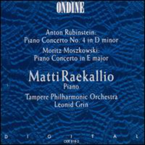Rubinstein / Moszkowski / Raekallio - Piano Concerto 4 / Piano Concerto In E Major - Music CD