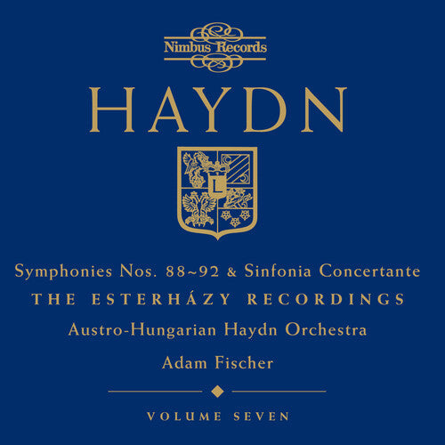 Haydn / Fischer / Austro-hungarian Haydn Orch - Symphonies 88-92 - Music CD