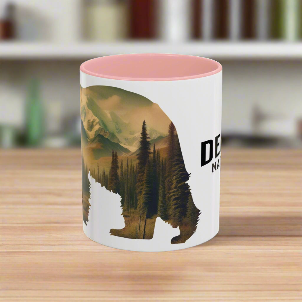 Denali Bear Colored Mug