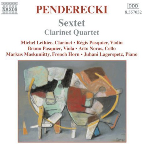 Penderecki / Lethiec / Pasquier / Noras / Markus - Sextet / Clarinet Quartet - Music CD