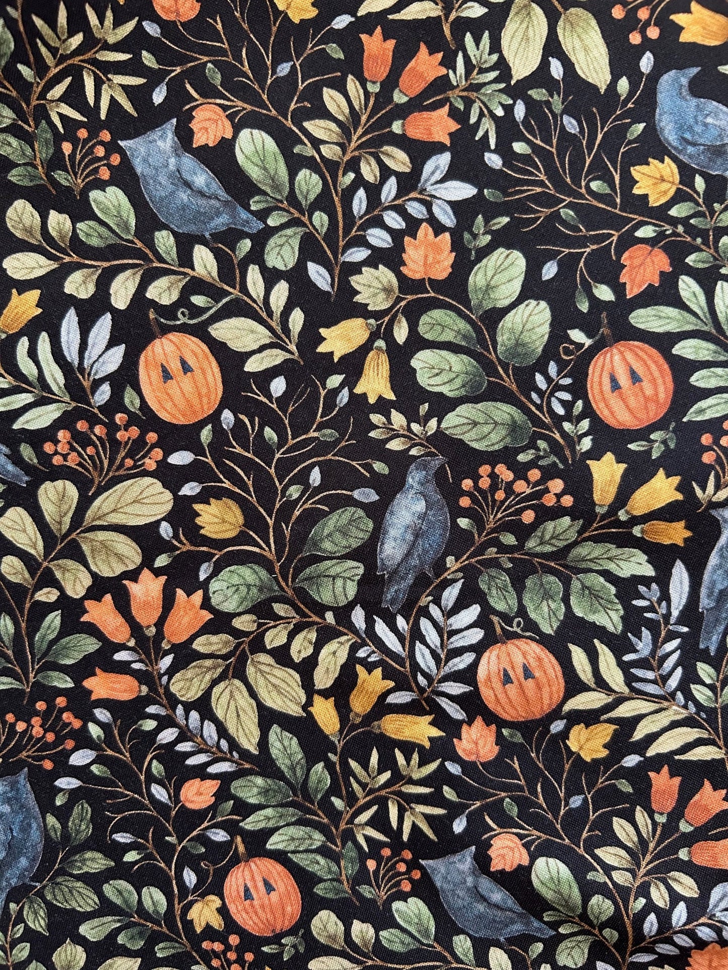 Pumpkin Foliage Midi Dress