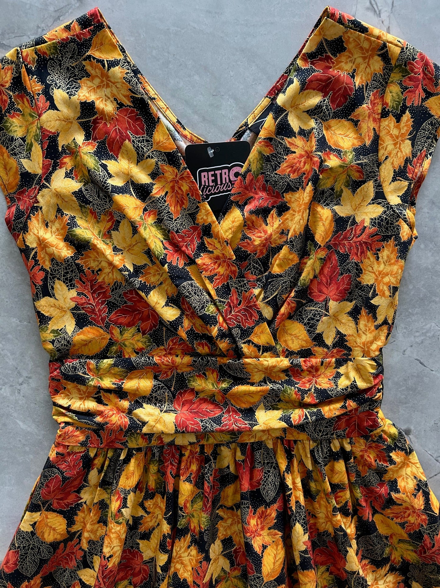 Leaves Greta Dress - Medium only, 1 left!