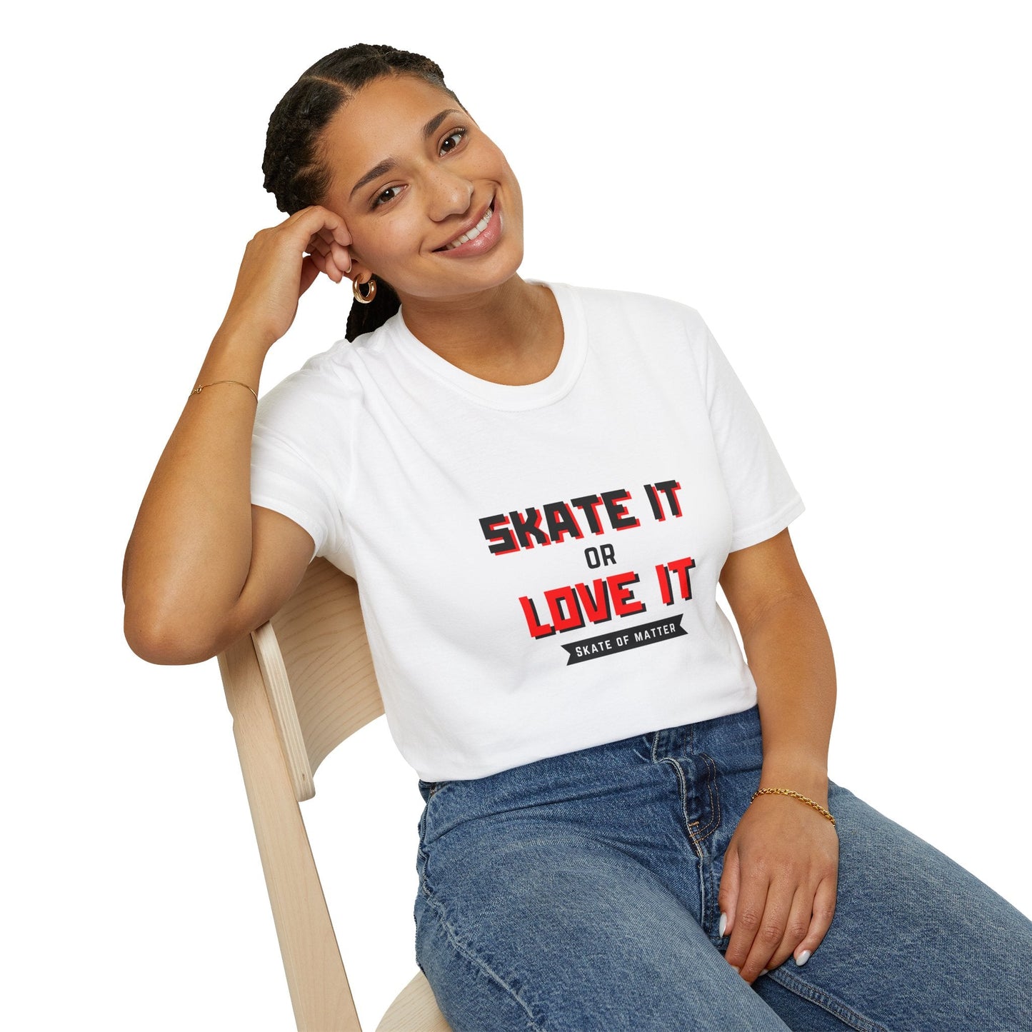 Skater It or Love It Unisex T-Shirt