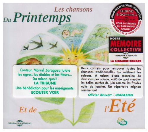 MARCEL ZARAGOZA - Printemps Chansons Pour Enfants Music CD