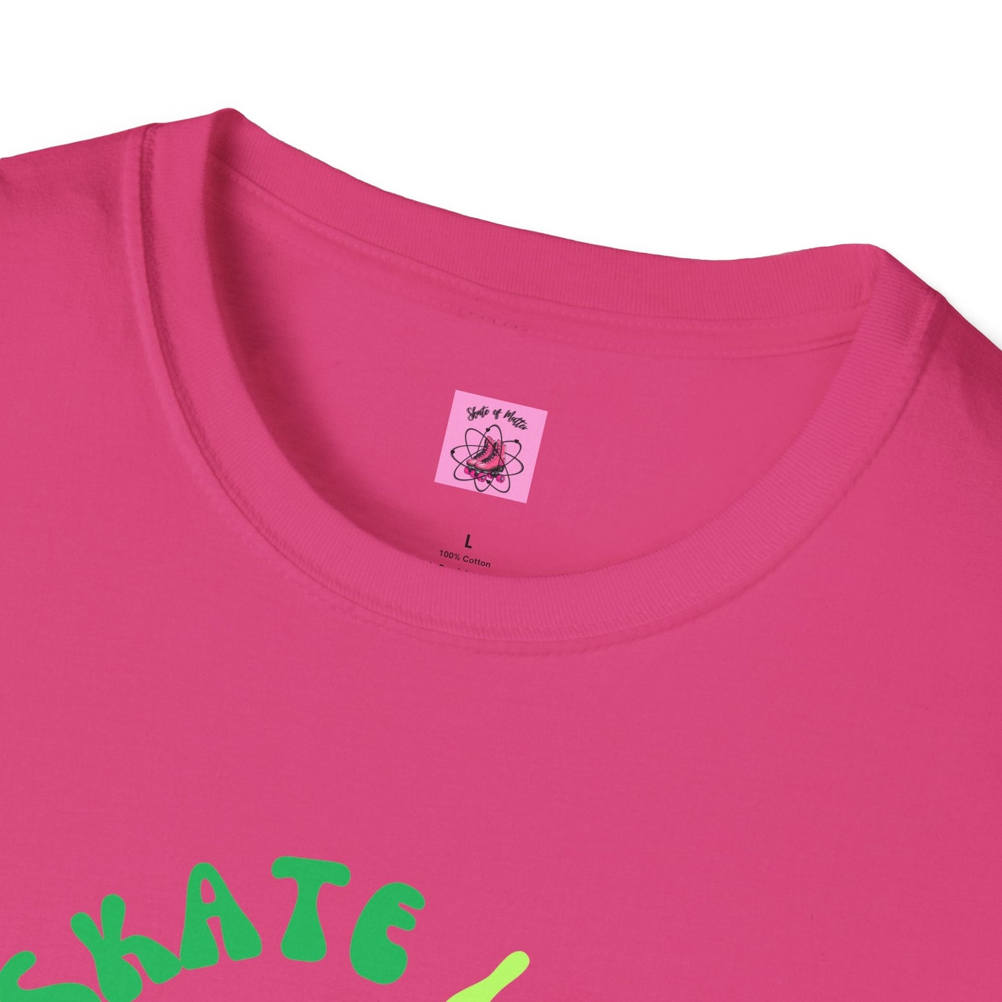Skate Like Nobody's Watching Blue/Green Unisex T-Shirt