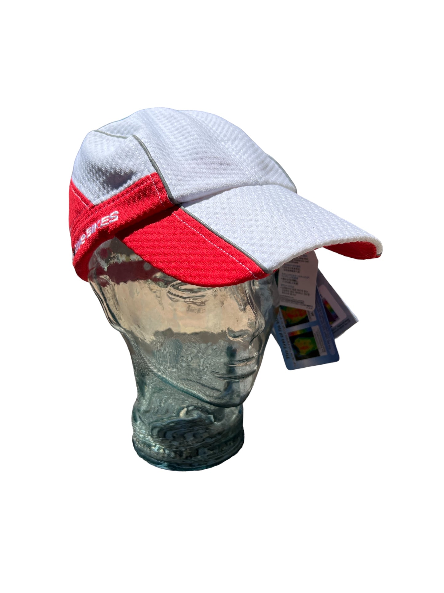 Newave Bikes Coolbit Cool Running Hat (White/Red)