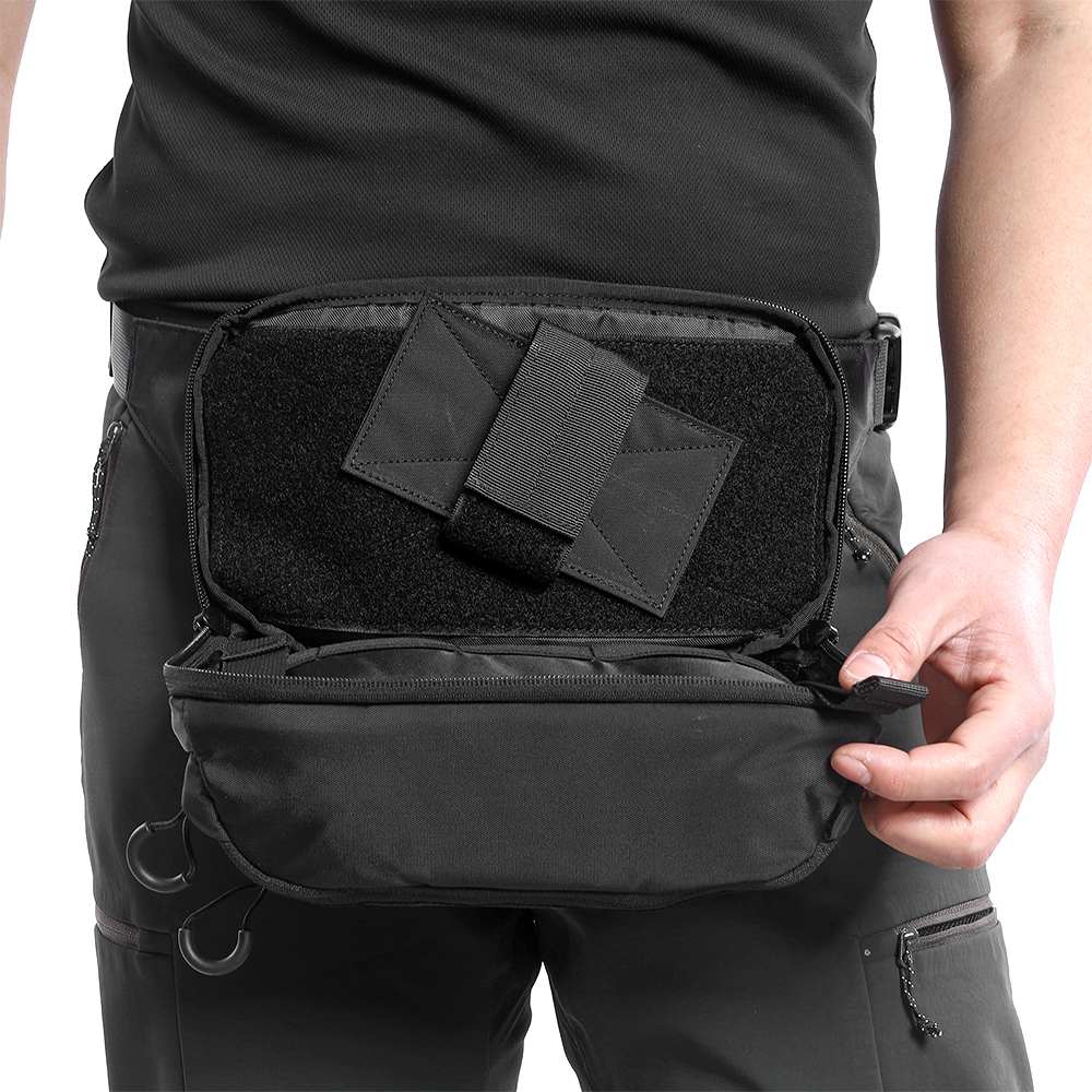 Votagoo Tactical CCW Fanny Bag Adjustable Waist Belt Tactical Waist Bag Handgun Pouch