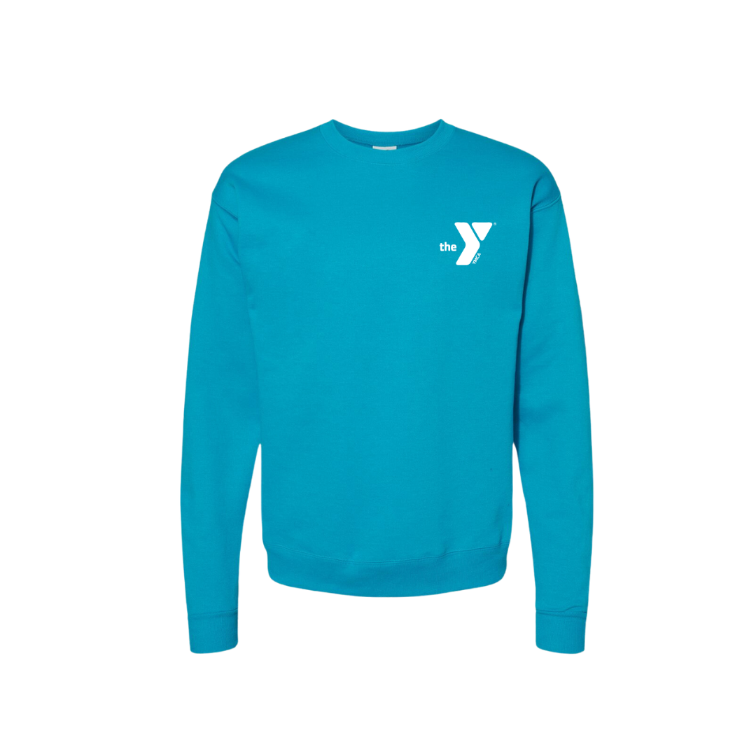 50/50 Cotton-Poly Pullover Crewneck Sweatshirt