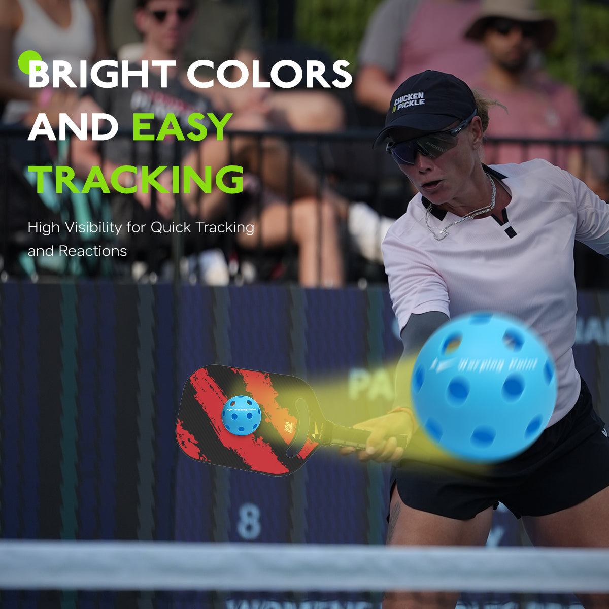 PRACTICE PICKLEBALLS - INDOOR - 12 PACK