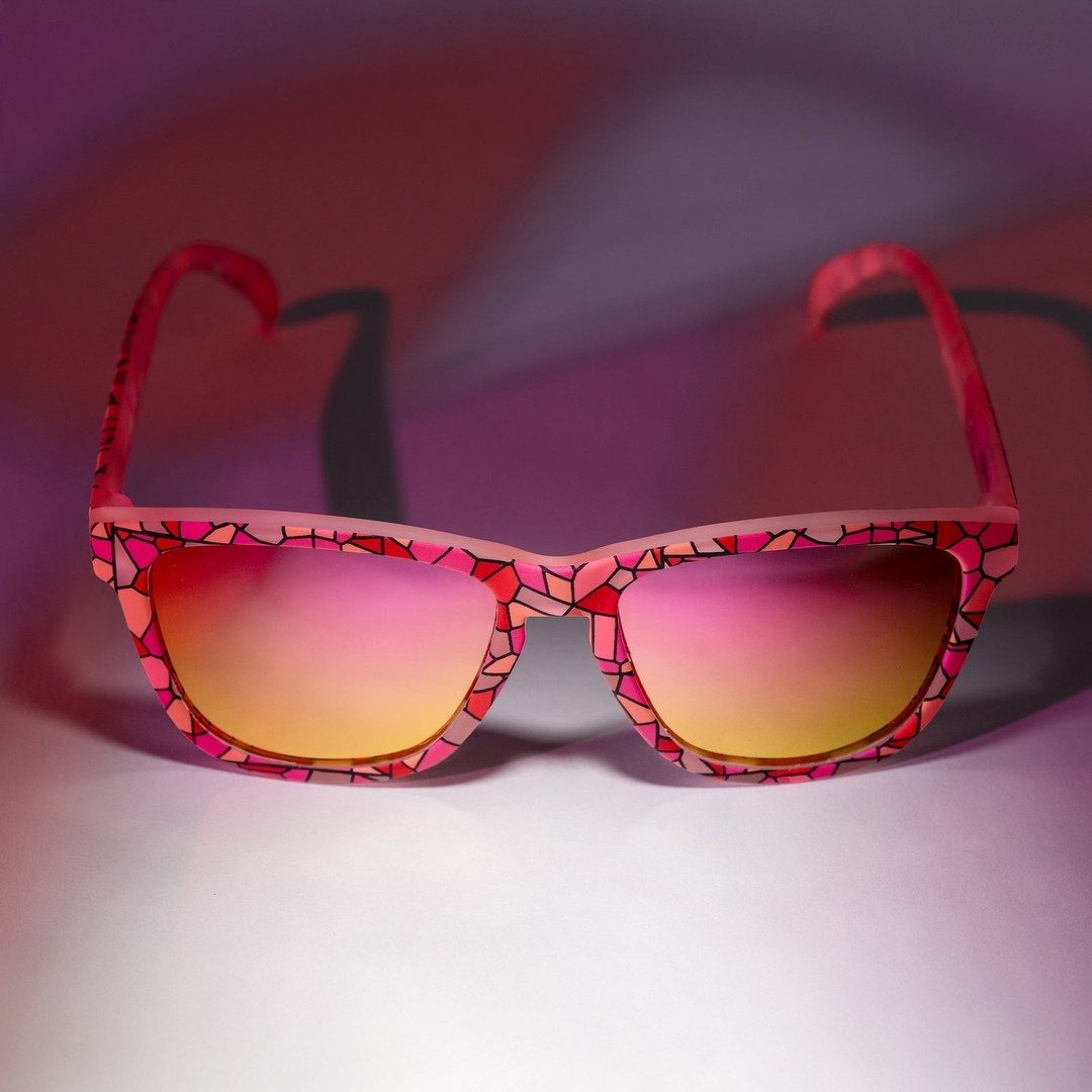 "Stained Glass Sex Symbol” OG Polarized Sunglasses