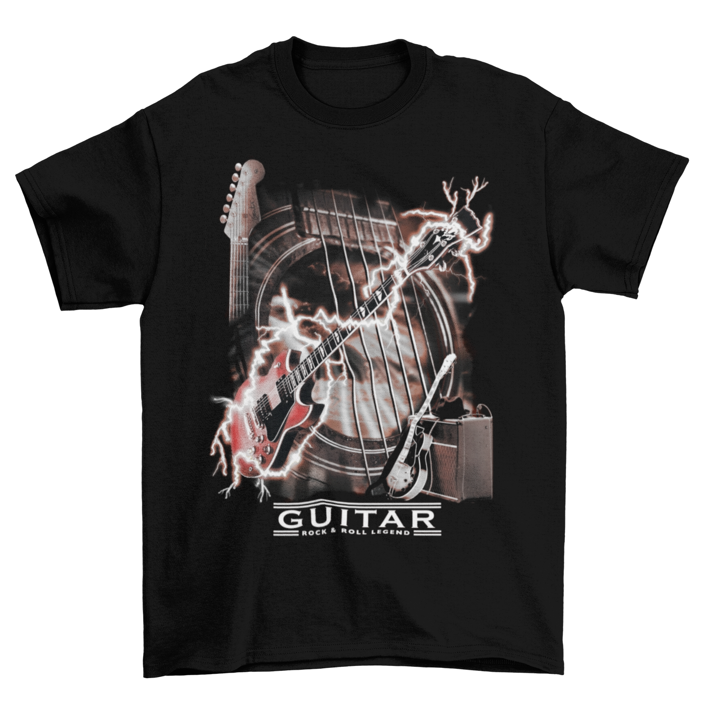 Guitar Lightning T-Shirt
