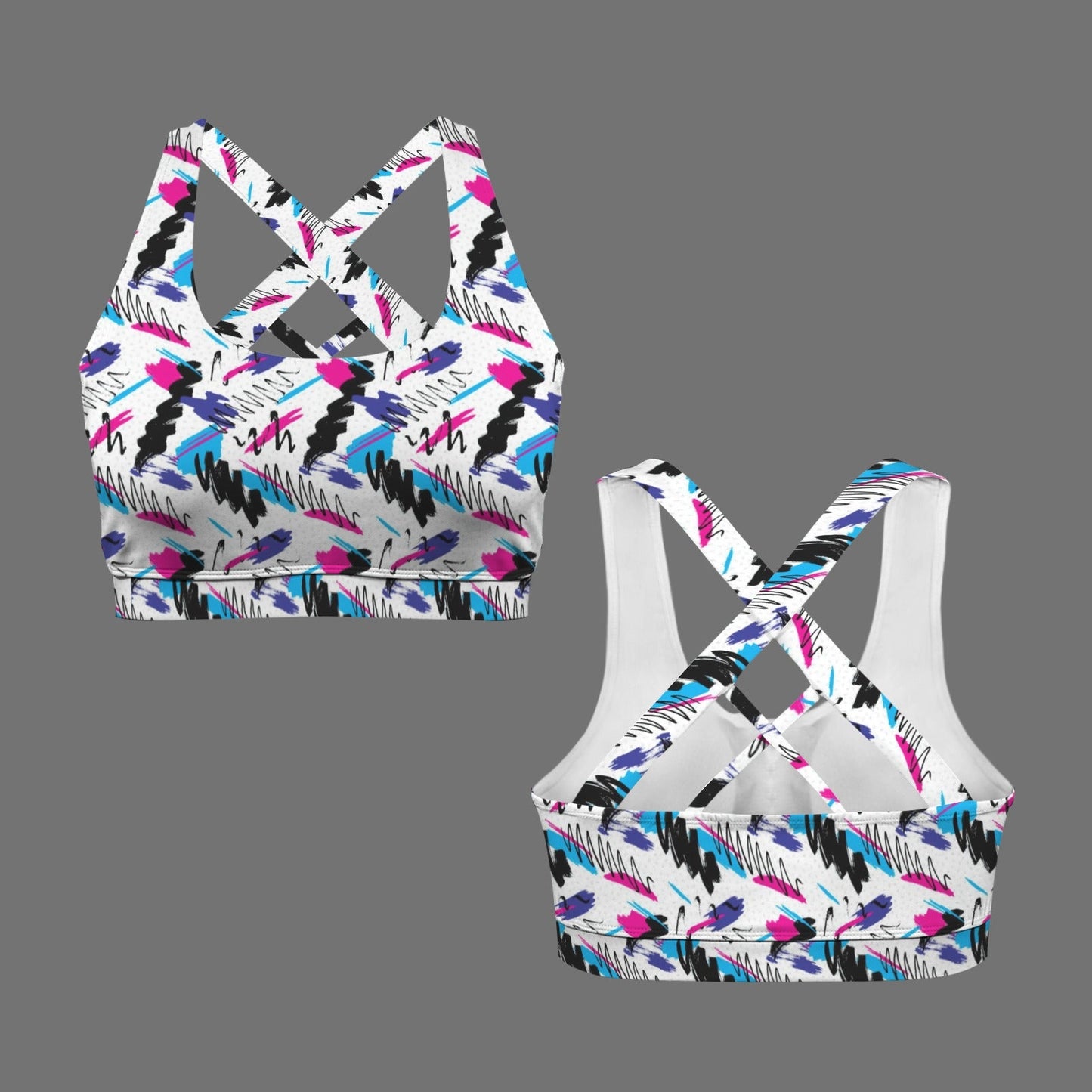 1986 Crisscross Sports Bra