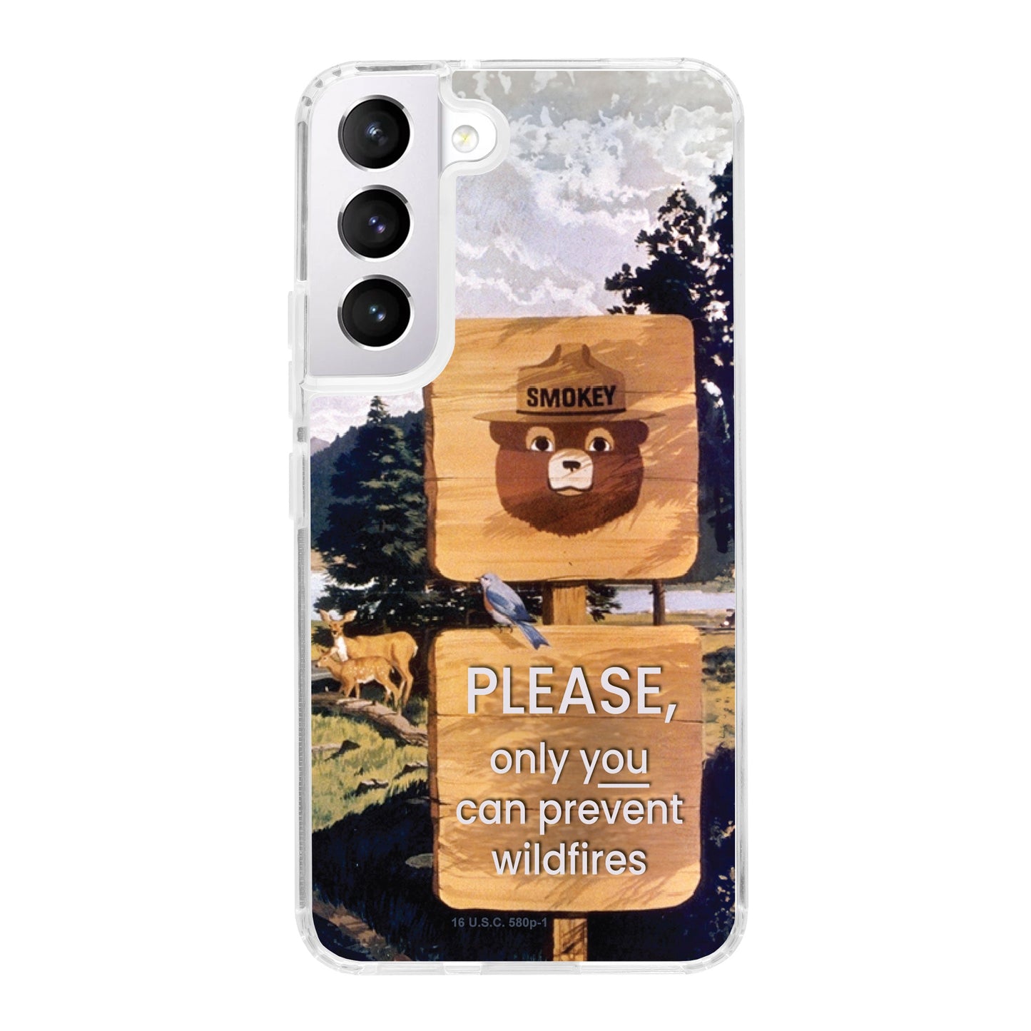 Smokey Bear Classic HD Samsung Galaxy S23 Phone Case