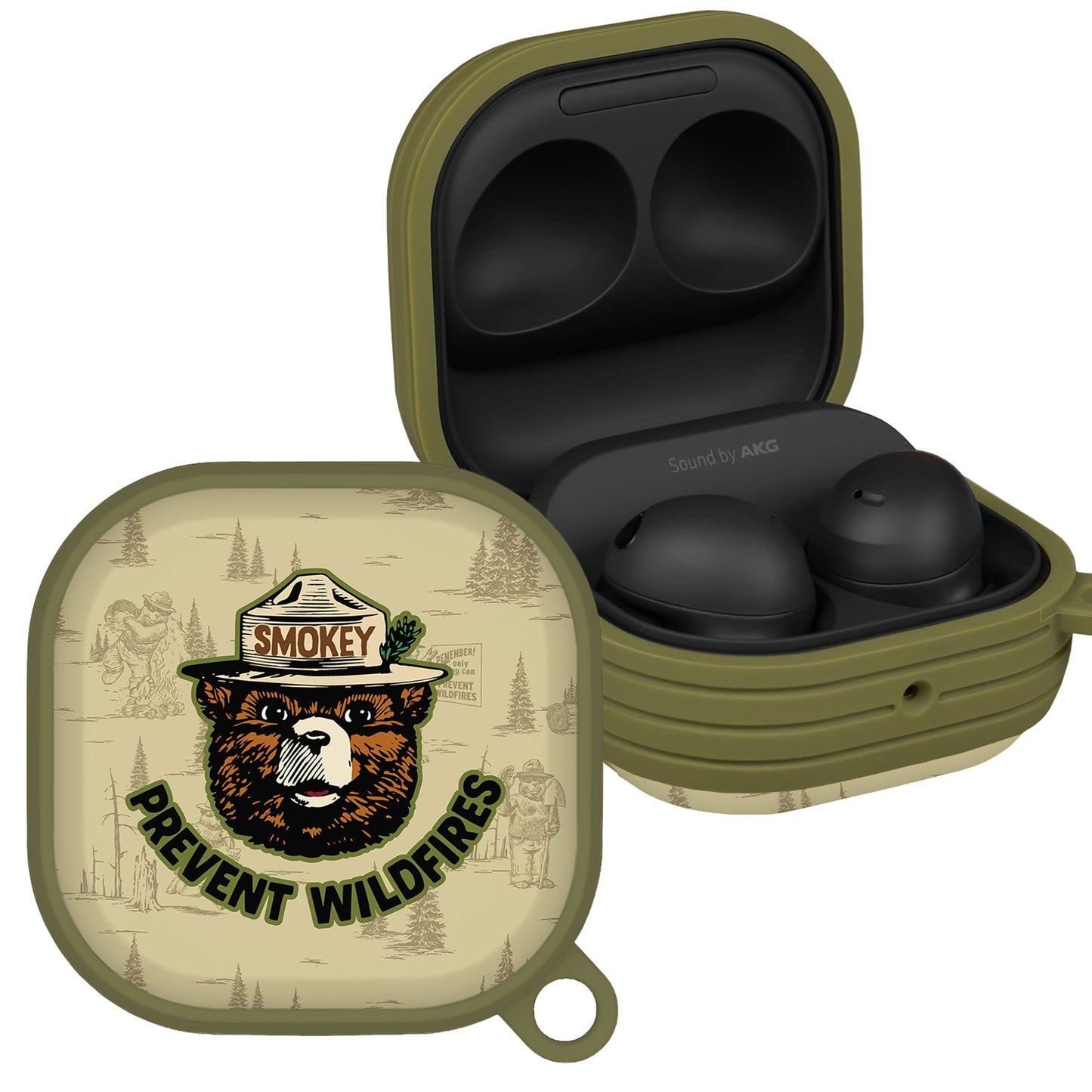Smokey Bear Classic HDX Samsung Galaxy Buds Pro & Buds Live Case Cover