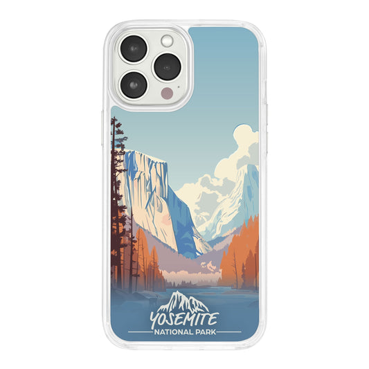 National Parks Yosemite HD Apple iPhone 15 Series Mag-Safe Phone Case