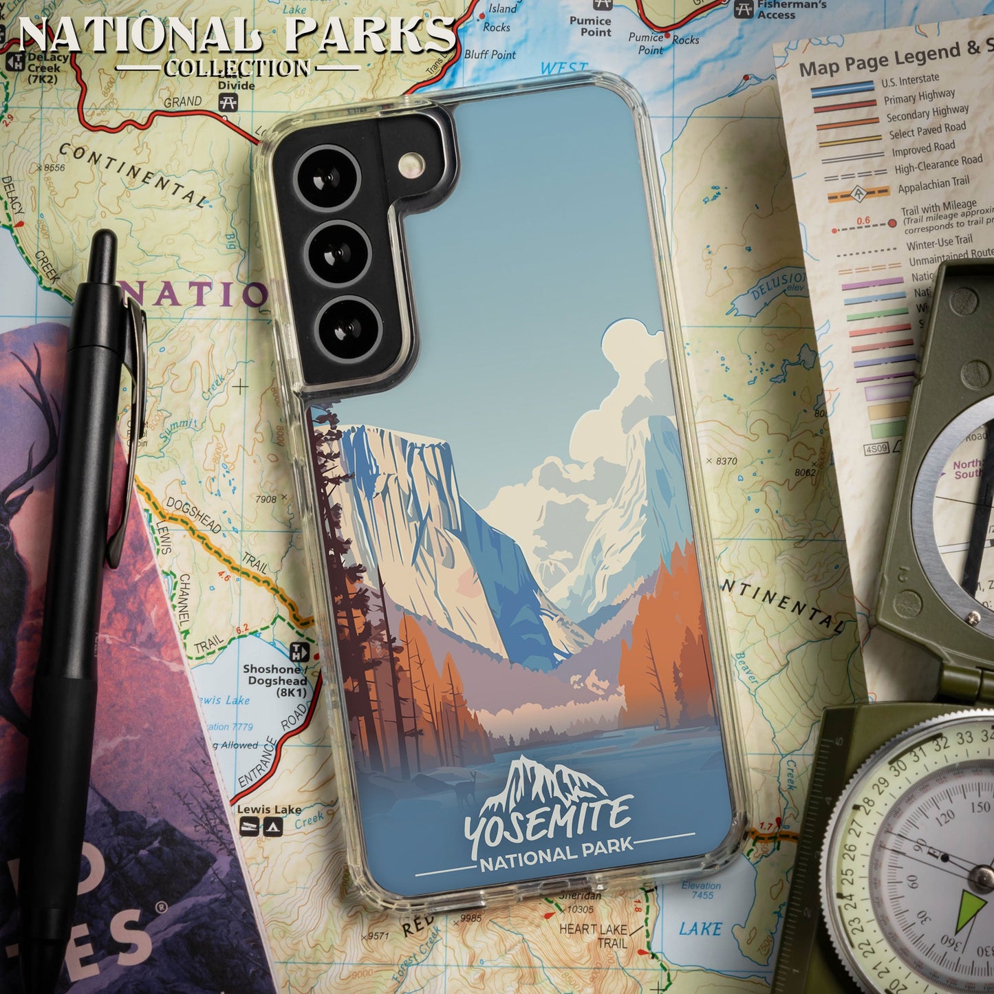 National Parks Yosemite HD Samsung Galaxy S23 Phone Case