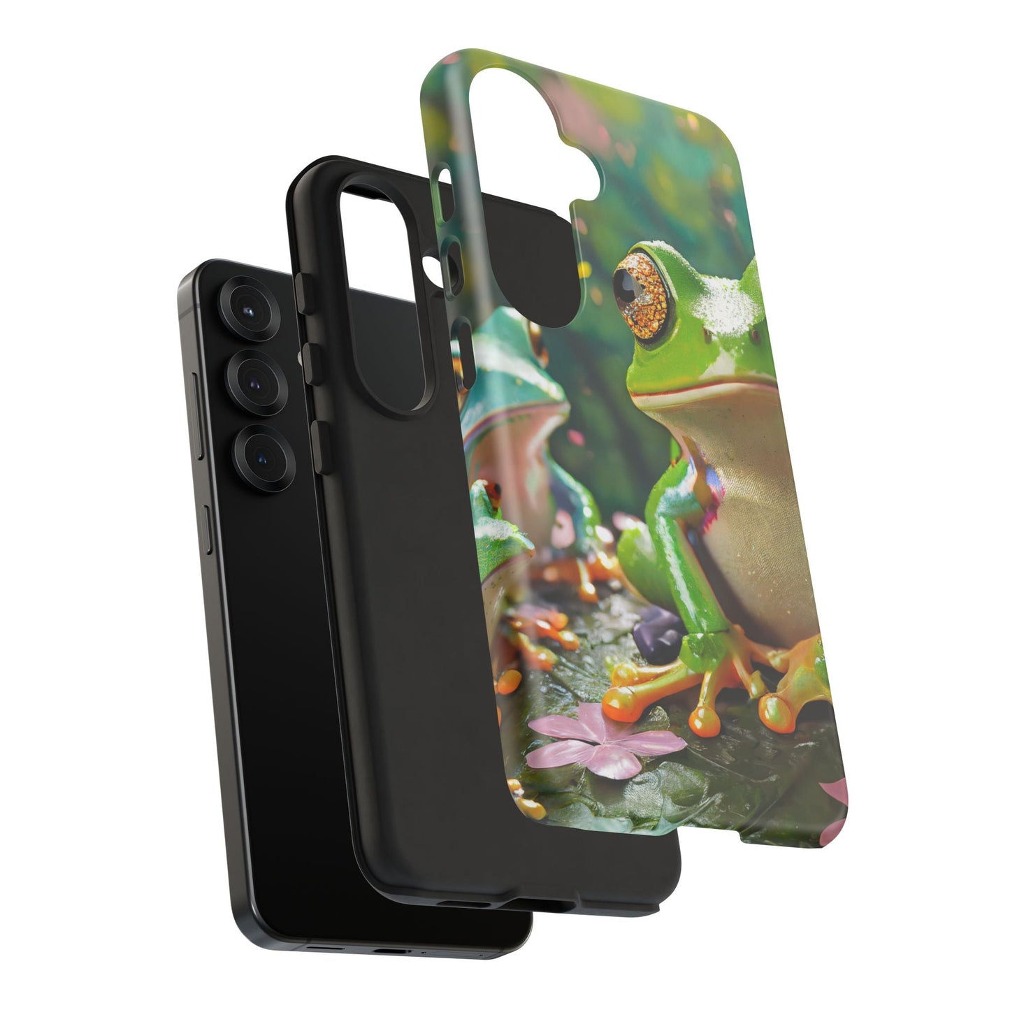 Someone Watching Colorful Frog Tough Phone Case