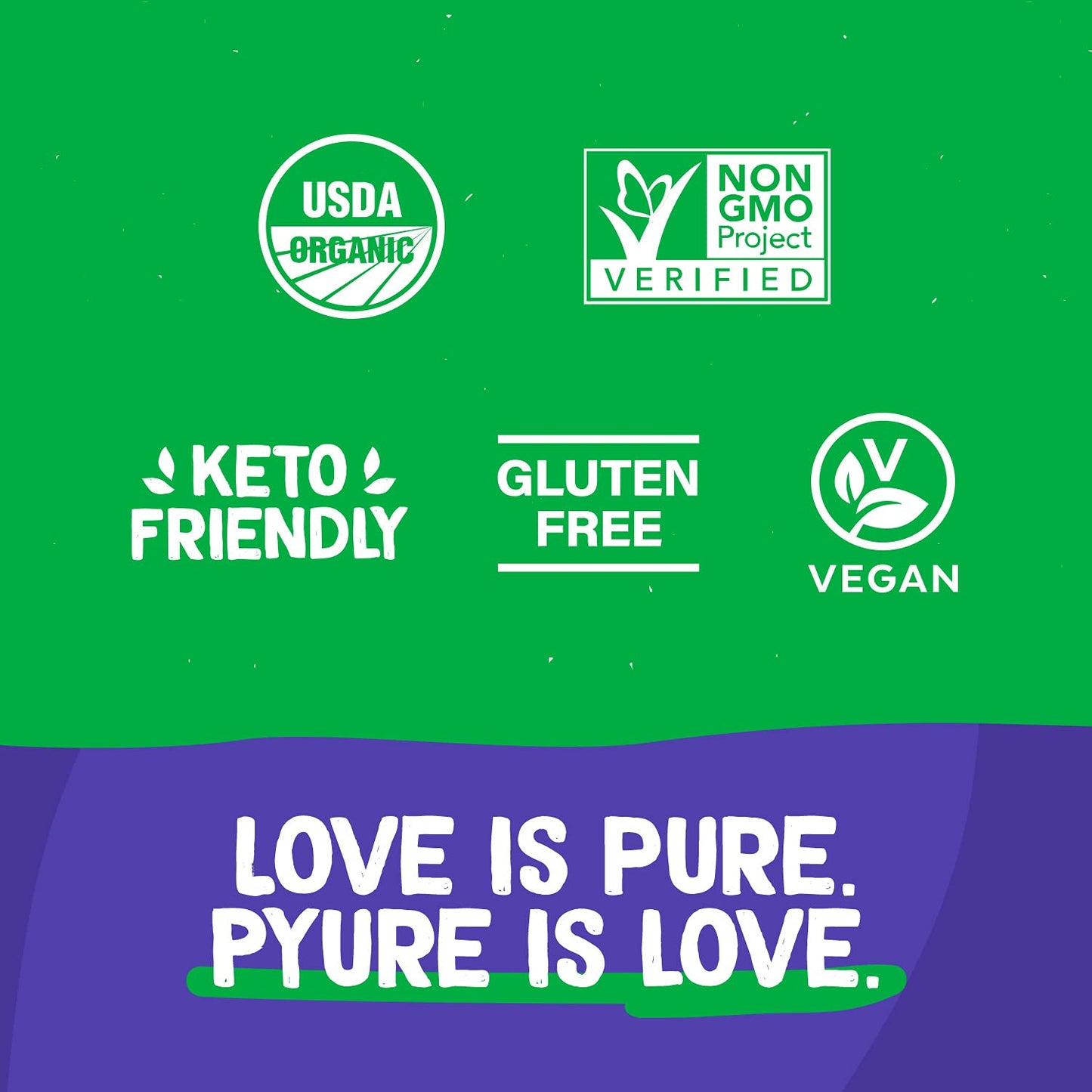 Pyure Organic Liquid Vanilla Stevia Sweetener Drops |1.8 oz | EXPIRED 9/2023