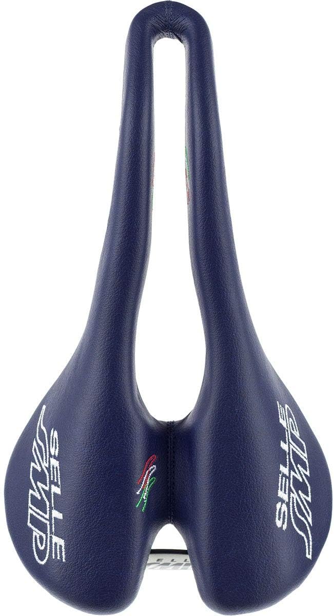 Selle SMP Pro Saddle with Steel Rails (Blue)
