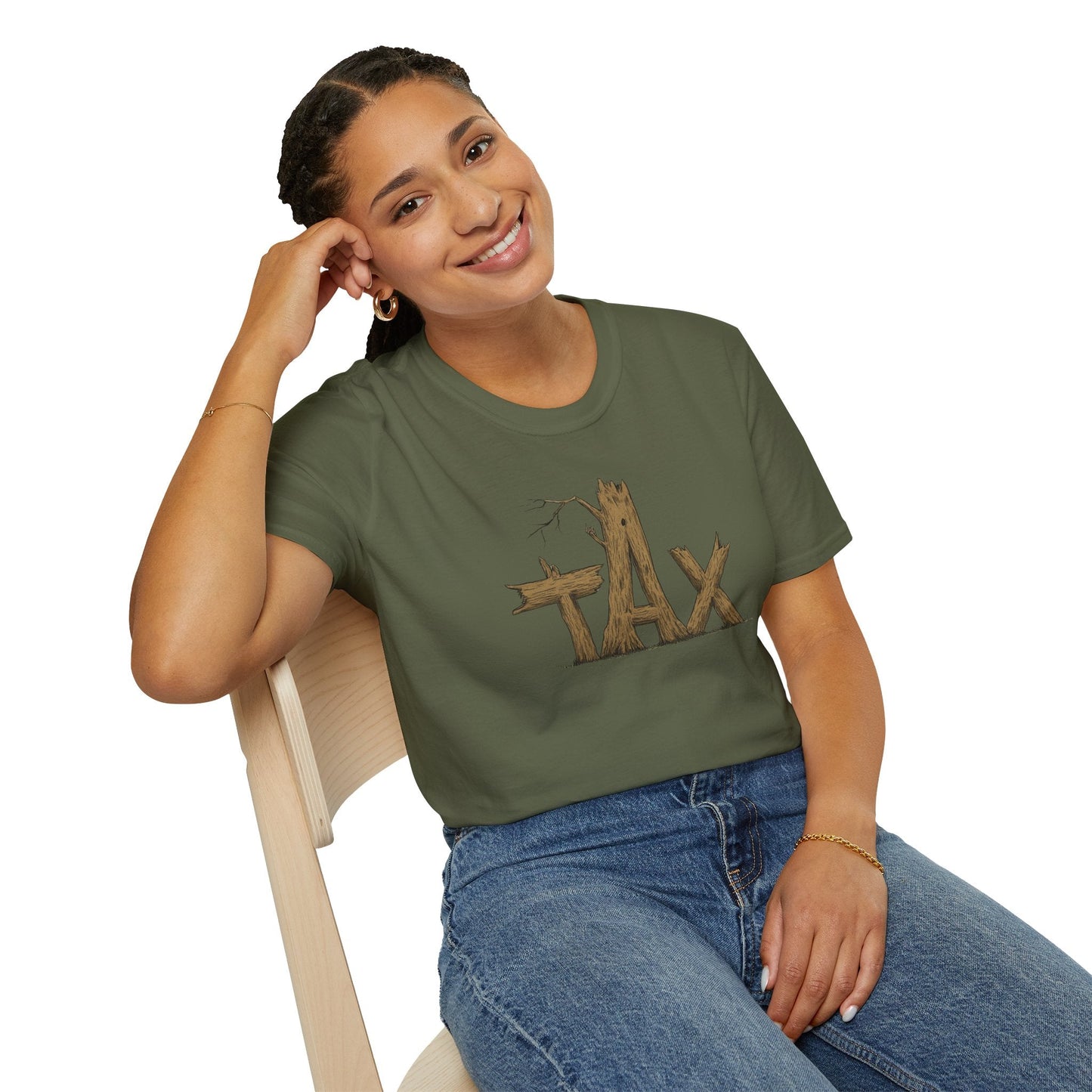 Wood Tax Unisex T-Shirt