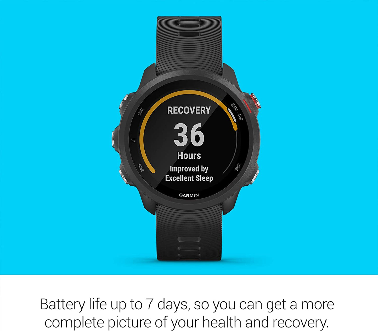 Garmin 010-02120-20 Forerunner 245 Music, GPS Running Smartwatch with Music and Advanced Dynamics, Black