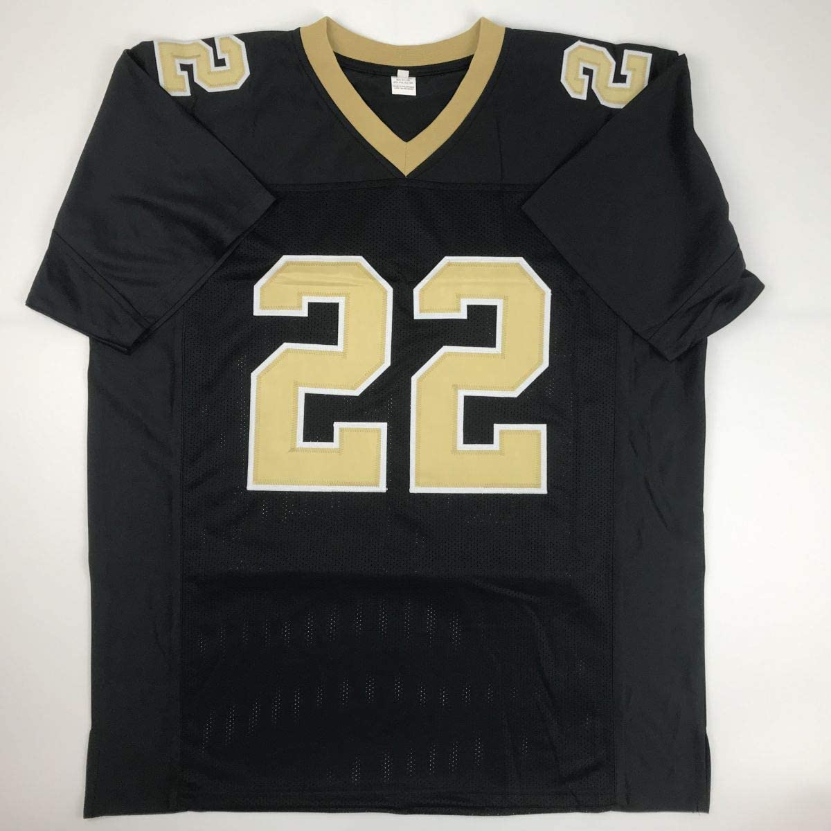 Autographed/Signed Mark Ingram II New Orleans Black Football Jersey JSA COA