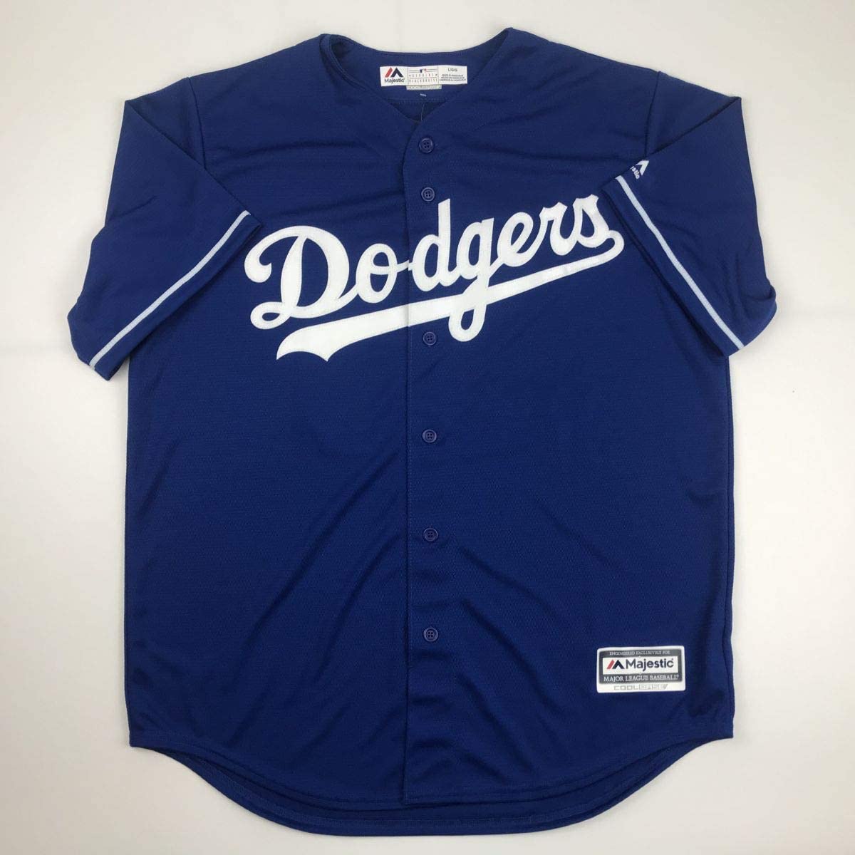 Autographed/Signed Cody Bellinger Los Angeles LA Blue Baseball Jersey Fanatics COA