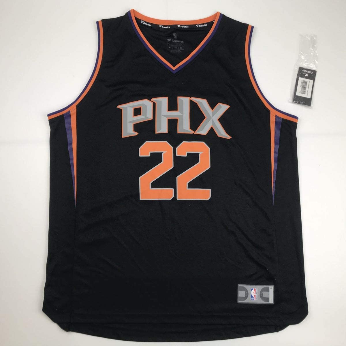 Autographed/Signed DeAndre Ayton Phoenix Black Basketball Jersey Steiner Sports COA