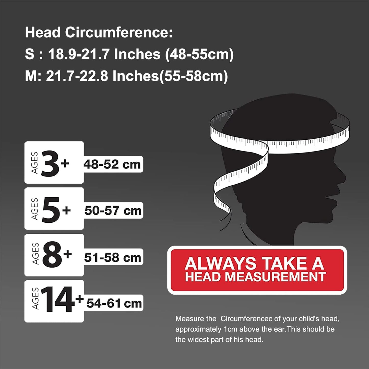 ROCKBROS Kids Full Face Helmet Detachable for Youth Child Boys Girls Ages 3-16