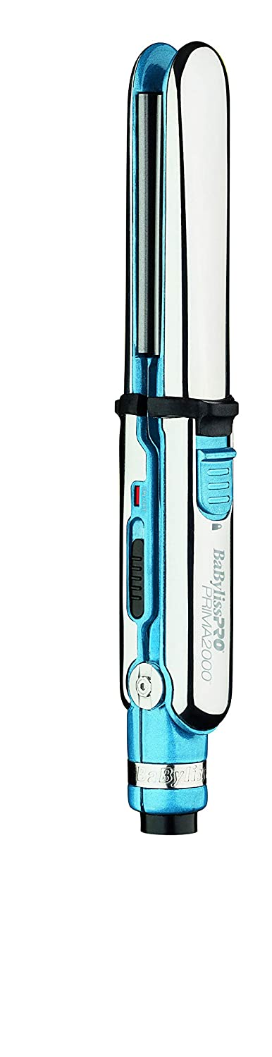 BabylissPRO Nano Titanium Prima Ionic Hair Straightener, Curl and Straighten Hair With One Professional Tool