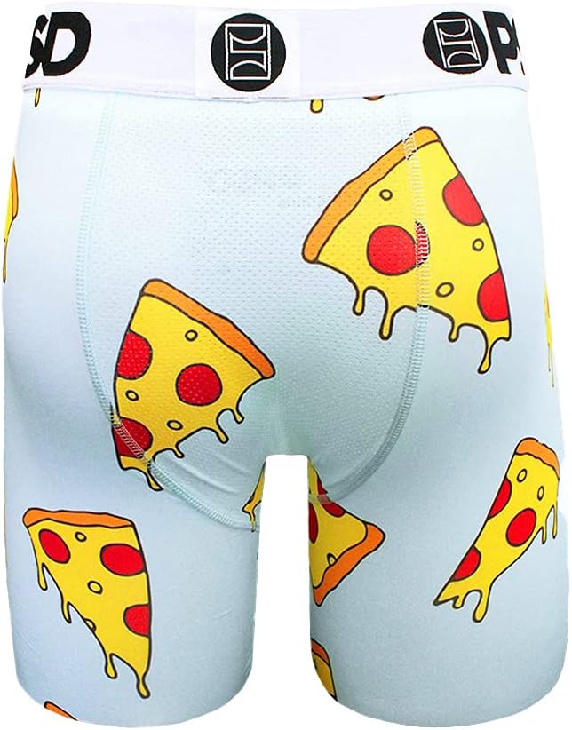 PSD Men's Pizza Drip Boxer Shorts (M, XL)